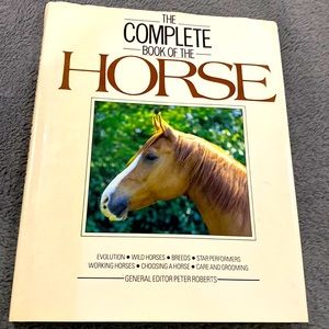 Vintage 1989 Complete Book of the Horse …